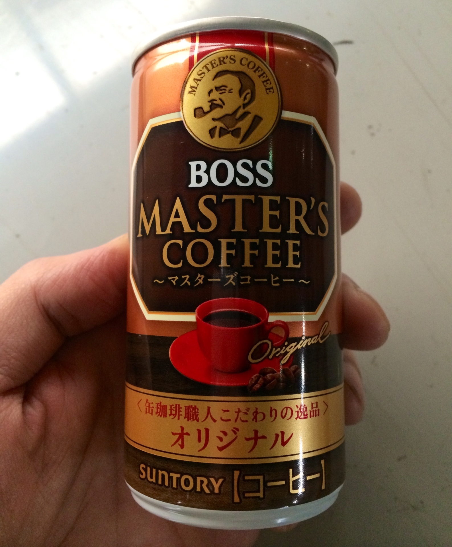 今日の缶コーヒー 第114日目 ボス マスターズコーヒー オリジナル １日１本缶コーヒー飲んでみる 缶コーヒーから世の中のあらゆる知識を得るブログ