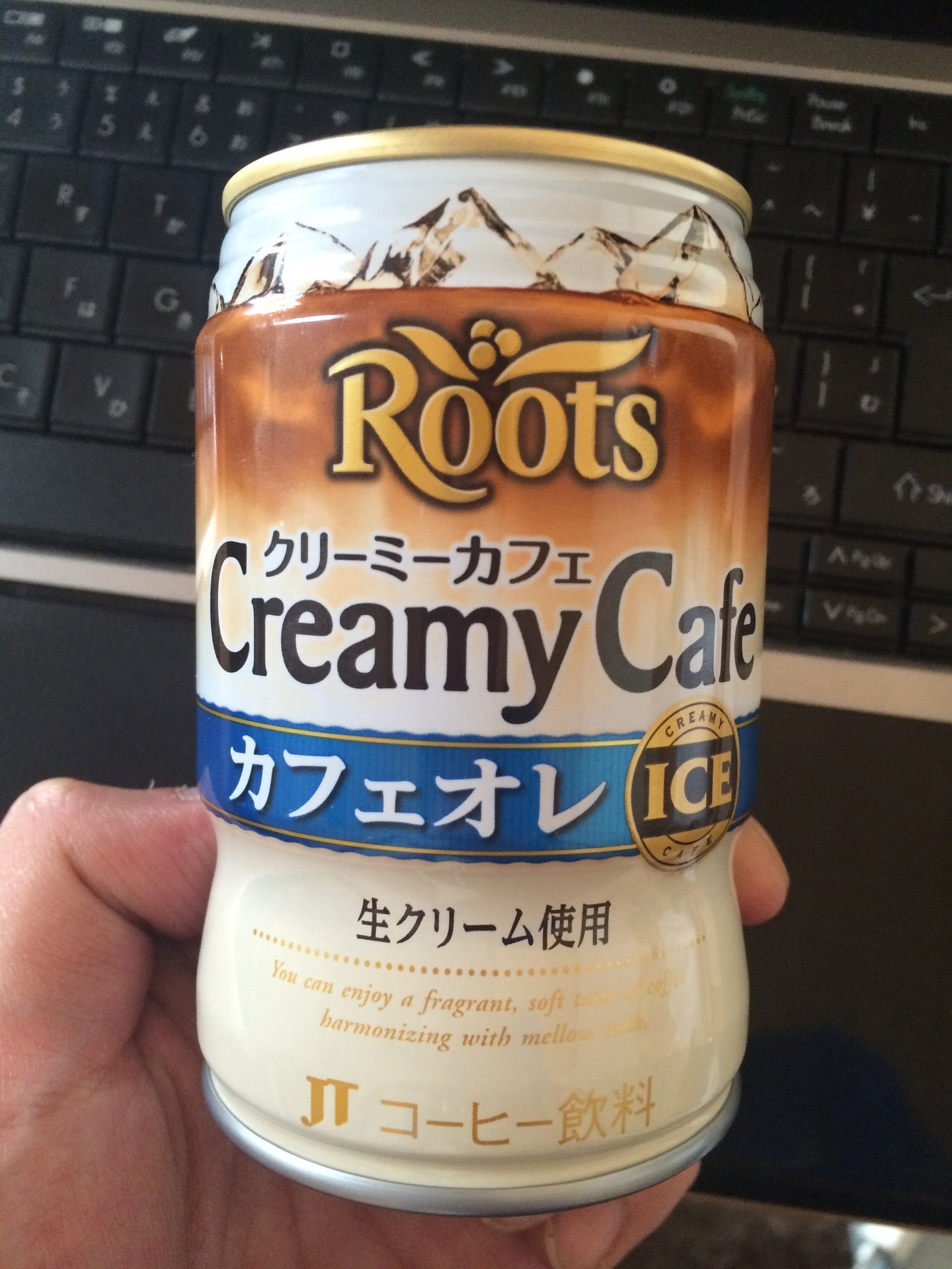 今日の缶コーヒー 第139日目 Roots クリーミーカフェアイス １日１本缶コーヒー飲んでみる 缶コーヒーから世の中のあらゆる知識を得るブログ